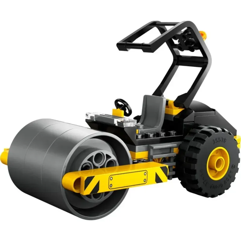Jucarii, Copii si Bebe - Jucarii si jocuri - Seturi de constructie si cuburi - Seturi de constructie - Lego City Cilindru compactor de santier (60401) - Infinity.ro