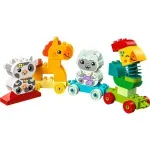 Jucarii, Copii si Bebe - Jucarii si jocuri - Seturi de constructie si cuburi - Seturi de constructie - LEGO DUPLO Tren cu animale (10412) - Infinity.ro