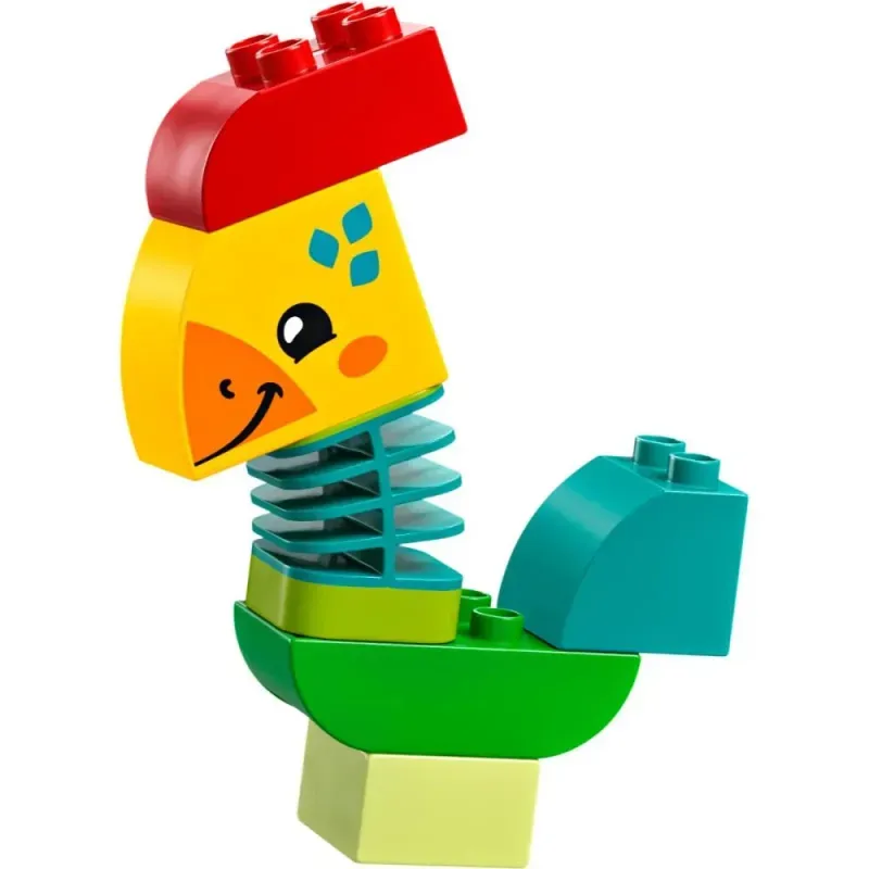 Jucarii, Copii si Bebe - Jucarii si jocuri - Seturi de constructie si cuburi - Seturi de constructie - LEGO DUPLO Tren cu animale (10412) - Infinity.ro