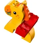 Jucarii, Copii si Bebe - Jucarii si jocuri - Seturi de constructie si cuburi - Seturi de constructie - LEGO DUPLO Tren cu animale (10412) - Infinity.ro