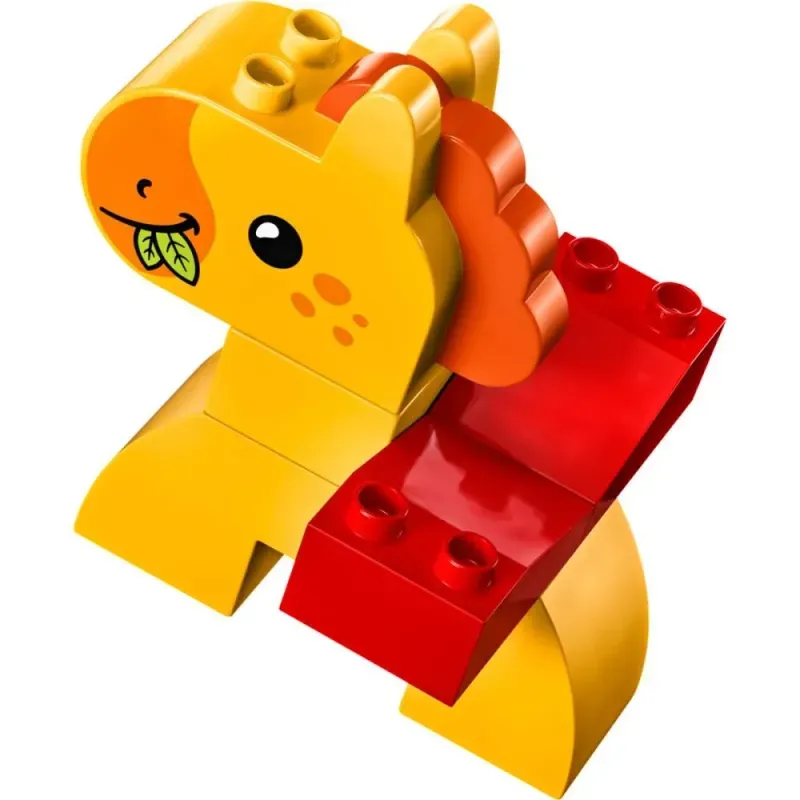 Jucarii, Copii si Bebe - Jucarii si jocuri - Seturi de constructie si cuburi - Seturi de constructie - LEGO DUPLO Tren cu animale (10412) - Infinity.ro