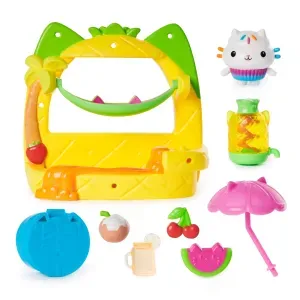 Set de joaca cu figurina, Gabbys Dollhouse, Cakeys Fruit Smoothie Party Balcony