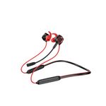 TV, Audio-Video si Foto - Portabile audio - Casti audio - Casti in-ear cu banda pentru gat, ideale pentru activitati sportive, bluetooth 5.0, Bass Boost, Negru-Ros - Infinity.ro