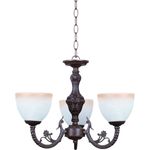 Casa si Gradina - Corpuri si surse de iluminat - Lustre si pendule - Lustra Fuji KL2667, 3xE27, maro+alb, IP20, Klausen - Infinity.ro