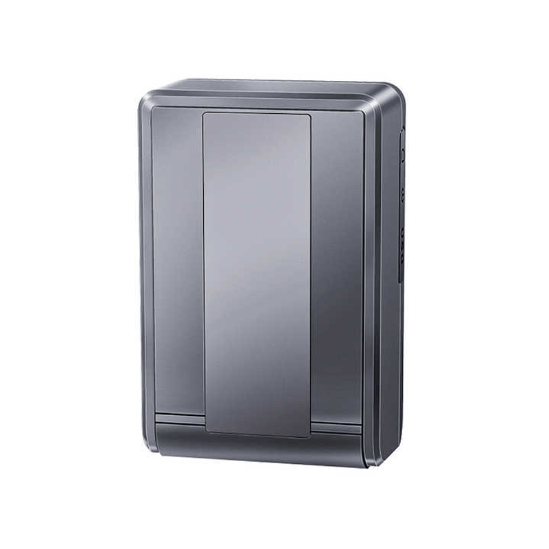 Laptop, Telefoane si Tablete - Wearables si gadgeturi - Gadgeturi - Dispozitive spionaj - Mini GPS Tracker Auto 4G Q12, localizare precisa, geofence, alerta viteza, baterie 20000mAh, harta 3D, magnet, negru - Infinity.ro