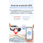 Laptop, Telefoane si Tablete - Wearables si gadgeturi - Gadgeturi - Dispozitive spionaj - Mini GPS Tracker Auto 4G Q12, localizare precisa, geofence, alerta viteza, baterie 20000mAh, harta 3D, magnet, negru - Infinity.ro