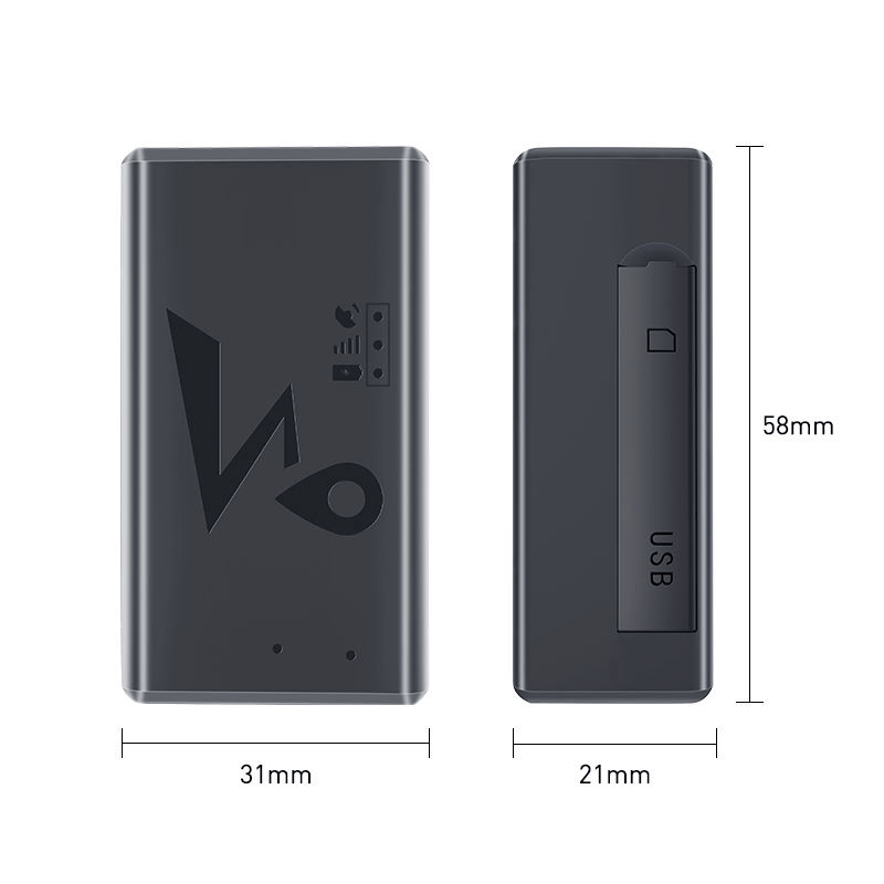 Laptop, Telefoane si Tablete - Wearables si gadgeturi - Gadgeturi - Dispozitive spionaj - Mini GPS Tracker Auto 4G Q8, localizare precisa, geofence, istoric traseu, cip Qualcomm, magnet, baterie 1150mAh, negru - Infinity.ro