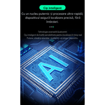 Laptop, Telefoane si Tablete - Wearables si gadgeturi - Gadgeturi - Dispozitive spionaj - Mini GPS Tracker Auto 4G Q8, localizare precisa, geofence, istoric traseu, cip Qualcomm, magnet, baterie 1150mAh, negru - Infinity.ro