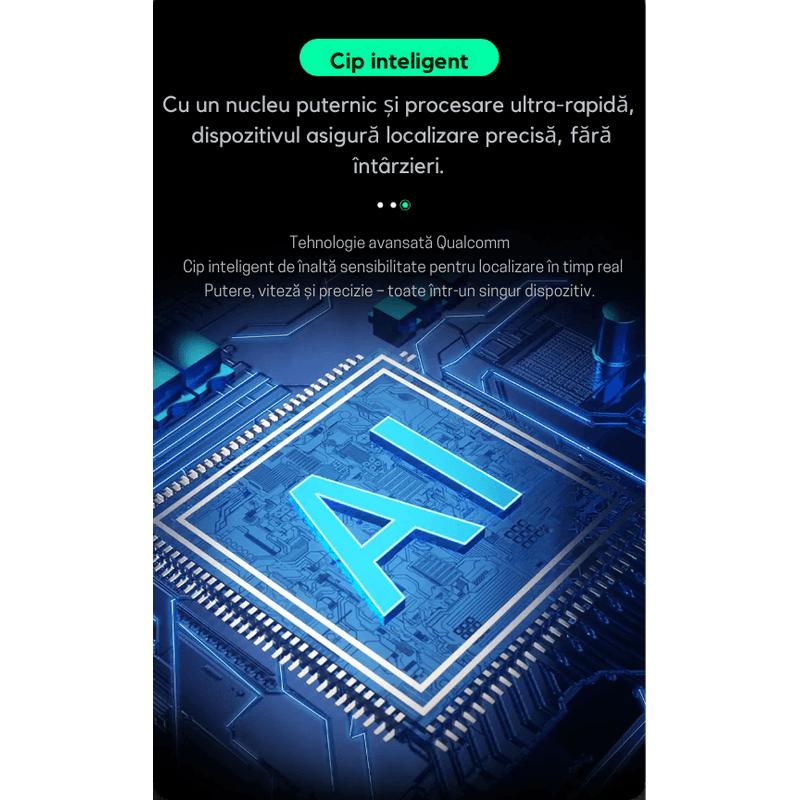 Laptop, Telefoane si Tablete - Wearables si gadgeturi - Gadgeturi - Dispozitive spionaj - Mini GPS Tracker Auto 4G Q8, localizare precisa, geofence, istoric traseu, cip Qualcomm, magnet, baterie 1150mAh, negru - Infinity.ro