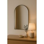 Casa si Gradina - Decoratiuni - Oglinzi - Oglinda decorativa, de perete, cu rama neagra, 56x32 cm, Arti Casa - Infinity.ro