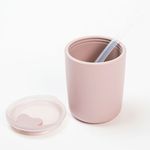 Jucarii, Copii si Bebe - Hrana si alaptare - Biberoane, suzete si accesorii hranire - Articole hranire bebelusi - Set hranire bebelusi pentru diversificare din silicon 6+ luni, Roz - Infinity.ro