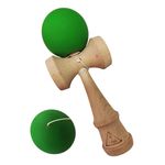 Jucarii, Copii si Bebe - Jucarii si jocuri - Jucarii & jocuri educative - Jucarii interactive - Kendama profesionala, Bila din lemn si strat antiaderent, 58KD - Infinity.ro