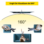 TV, Audio-Video si Foto - Videoproiectoare si accesorii - Ecrane proiectie - Ecran Proiectie cu Trepied 100 inch, 4K Ultra HD, 16:9, Reglabil 200–250 cm, Unghi 160°, Portabil, Aluminiu, Negru - Infinity.ro