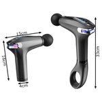 Ingrijire personala si Cosmetice - Sanatate si wellness - Articole wellness - Aparate si dispozitive de masaj - Aparat Masaj Profesional Tip Pistol, 8 Viteze, 4 Capete, Maner Prelungitor, 3200 rpm,Ecran LCD,USB-C,Tonifiere Musculara - Infinity.ro