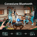 TV, Audio-Video si Foto - Videoproiectoare si accesorii - Videoproiectoare - Videoproiector 1080P Full HD, WiFi 5G, 27000 Lumeni, Audio Dolby, Focalizare Automata AI,Corectie Trapezoidala,Suport 4K - Infinity.ro