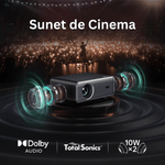 TV, Audio-Video si Foto - Videoproiectoare si accesorii - Videoproiectoare - Videoproiector 1080P Full HD, WiFi 5G, 27000 Lumeni, Audio Dolby, Focalizare Automata AI,Corectie Trapezoidala,Suport 4K - Infinity.ro