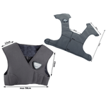 Ingrijire personala si Cosmetice - Sanatate si wellness - Articole wellness - Incalzitoare corporale - Vesta Electrica Incalzita, 3 Nivele Temperatura, 3 Moduri Masaj, Umeri si Spate, Durere Musculara, Reglabila Velcro - Infinity.ro