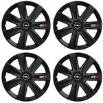 Auto si Moto - Anvelope si jante - Accesorii roti - Capace roti - Set 4 Capace Roti GTX Negru Carbon R17, pentru Opel - Infinity.ro