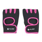 Sport si Outdoor - Echipament Sportiv - Accesorii echipament sportiv - Manusi sport - Manusi ciclism Pure 2 Improve, fara degete, culoarea roz, inchidere cu velcro, marime S/M - Infinity.ro