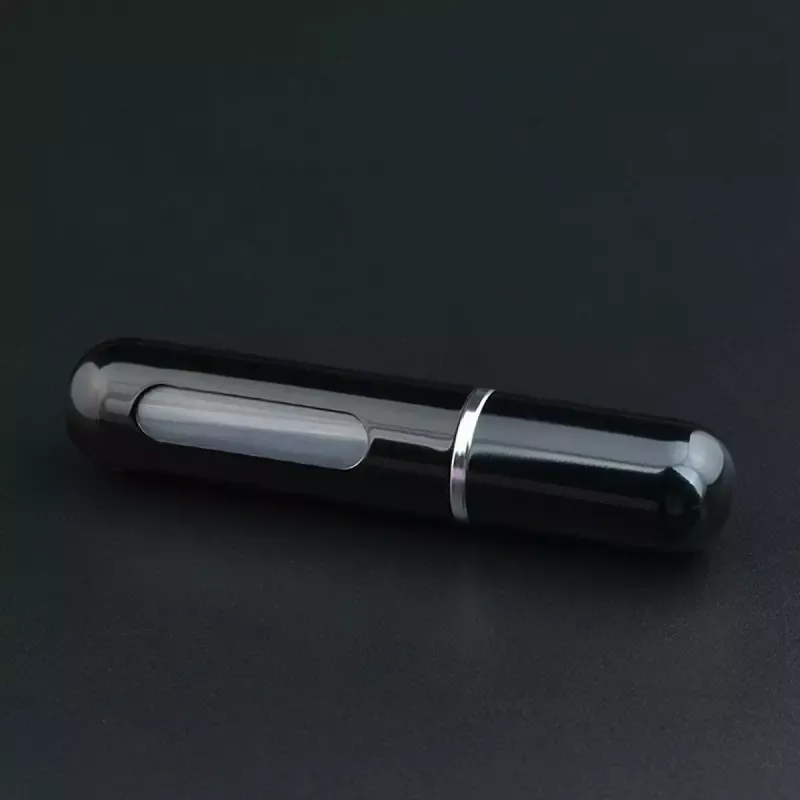 Ingrijire personala si Cosmetice - Machiaj - Accesorii machiaj - Sticla pentru parfum reincarcabila, 5 ml, pentru calatorii, Gonga® Negru - Infinity.ro