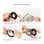 Auto si Moto - Intretinere auto - Odorizante auto - Dispersor auto de parfum Baseus tip inel,Gonga® Argintiu - Infinity.ro