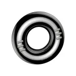 Auto si Moto - Intretinere auto - Odorizante auto - Dispersor auto de parfum Baseus tip inel,Gonga® Negru - Infinity.ro