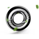 Auto si Moto - Intretinere auto - Odorizante auto - Dispersor auto de parfum Baseus tip inel,Gonga® Negru - Infinity.ro