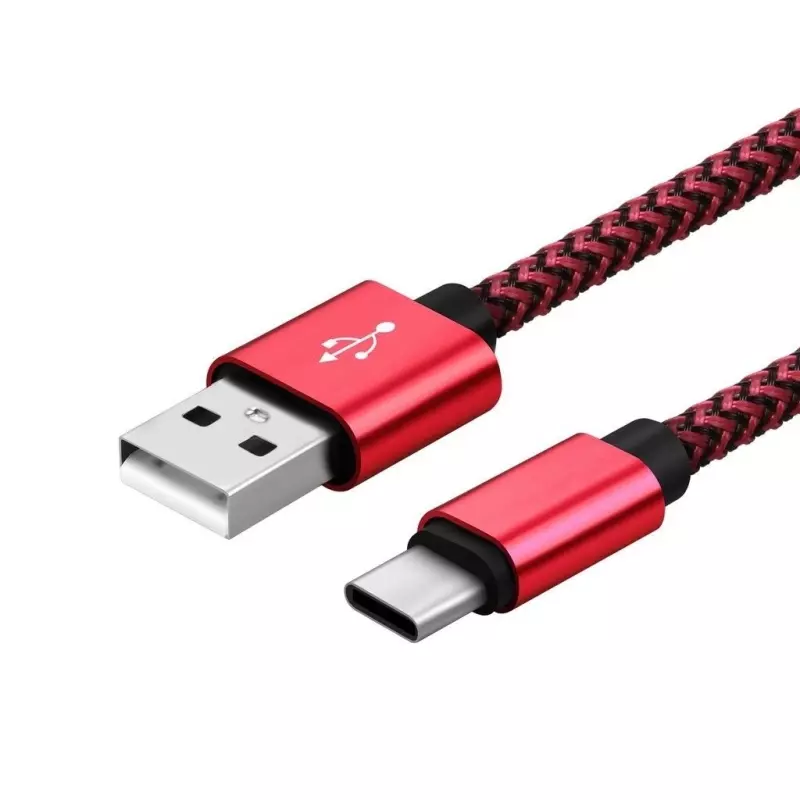 Laptop, Telefoane si Tablete - Telefoane mobile si accesorii - Accesorii Telefoane - Cabluri si adaptoare telefoane - Cablu de date/incarcare Lightning, tip snur, 1m, Gonga® Roz - Infinity.ro