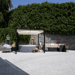 Casa si Gradina - Gradina si terasa - Umbrele si pavilioane - Pavilioane - Pergola cu acoperis glisant, aluminiu, PEPY BASIC - Infinity.ro