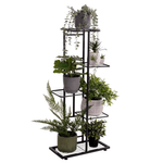 Casa si Gradina - Gradinarit si plante - Plante si ghivece - Ghivece si suporturi - Suport metalic pentru flori, gri inchis, BAMIR TIP 1 - Infinity.ro