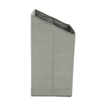 Casa si Gradina - Sanitare - Suporturi si accesorii baie - Accesorii baie - Cos de rufe, bambus natural/gri, KERI NEW - Infinity.ro