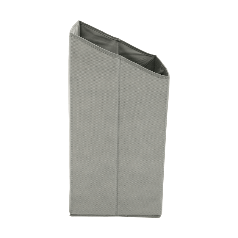 Casa si Gradina - Sanitare - Suporturi si accesorii baie - Accesorii baie - Cos de rufe, bambus natural/gri, KERI NEW - Infinity.ro