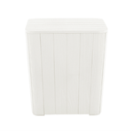 Casa si Gradina/Gradina si terasa/Mobilier exterior/Dulapuri si lazi depozitare exterior - Cutie / masa de depozitare pentru gradina, alba, IBLIS - Infinity.ro