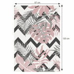 Casa si Gradina - Textile si covoare - Covoare - Covoare casa - Covor, multicolor, model frunze, 67x120, SELIM - Infinity.ro