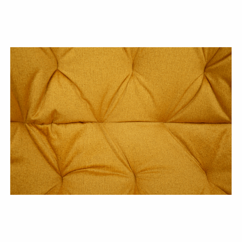 Casa si Gradina - Mobilier - Scaune si fotolii - Fotolii - Fotoliu de design, material textil Velvet galben, FEDRIS - Infinity.ro