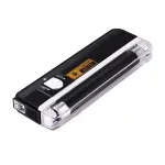 Casa si Gradina - Corpuri si surse de iluminat - Iluminat exterior - Lanterne - Lanterna cu raze ultraviolet LED, pentru detectarea banilor falsi,Gonga® Negru - Infinity.ro