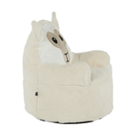 Casa si Gradina - Mobilier - Scaune si fotolii - Fotolii - Fotoliu tip sac, material textil alb/smantana, BABY TIPUL 3 - Infinity.ro