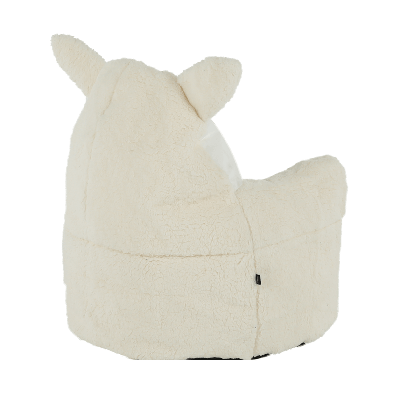 Casa si Gradina - Mobilier - Scaune si fotolii - Fotolii - Fotoliu tip sac, material textil alb/smantana, BABY TIPUL 3 - Infinity.ro