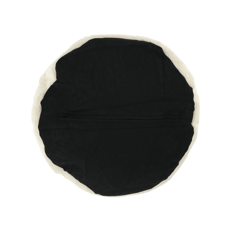 Casa si Gradina - Mobilier - Scaune si fotolii - Fotolii - Fotoliu tip sac, material textil alb/smantana, BABY TIPUL 3 - Infinity.ro