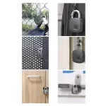 Casa si Gradina - Constructii - Feronerie si accesorii - Lacate - Lacat USB cu amprenta, Gonga® Gri - Infinity.ro