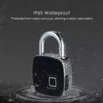 Casa si Gradina - Constructii - Feronerie si accesorii - Lacate - Lacat USB cu amprenta, Gonga® Gri - Infinity.ro