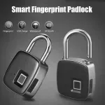 Casa si Gradina - Constructii - Feronerie si accesorii - Lacate - Lacat USB cu amprenta, Gonga® Gri - Infinity.ro