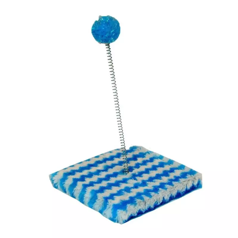 Petshop - Accesorii petshop - Jucarii animale - Jucarii interactive animale - Jucarie interactiva pentru pisici, 15x15, Gonga® Albastru - Infinity.ro