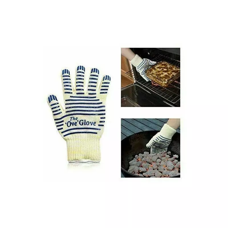 Casa si Gradina - Gradina si terasa - Gratare si accesorii - Accesorii gratare - Manusa de protectie impotriva caldurii, Gonga® Alb - Infinity.ro