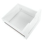 Casa si Gradina - Mobilier - Comode si corpuri - Comode - Comoda cu 4-sertare, alb, ATENE TYPUL 7 - Infinity.ro