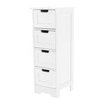 Casa si Gradina - Mobilier - Comode si corpuri - Comode - Comoda cu 4-sertare, alb, ATENE TYPUL 7 - Infinity.ro