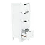 Casa si Gradina - Mobilier - Comode si corpuri - Comode - Comoda cu 4-sertare, alb, ATENE TYPUL 7 - Infinity.ro