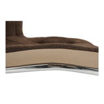 Casa si Gradina - Mobilier - Scaune si fotolii - Scaune - Scaun bucatarie, maro/bej/crom, GERDA NEW - Infinity.ro