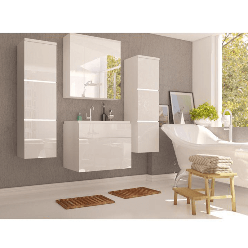 Casa si Gradina - Sanitare - Lavoar baie si accesorii - Lavoare si piedestale - Chiuveta dolomit, alba, UM ECCE 610, MASON - Infinity.ro