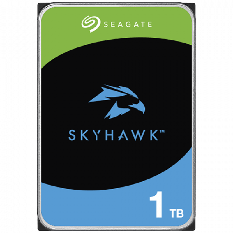 Casa si Gradina - Electrice - Smart Home - Accesorii control acces si supraveghere - Hard disk 1TB Buffer 64MB SATA III 3.5 Inch Seagate Surveillance SKYHAWK Special Conceput pentru Sisteme de Supraveghere - Infinity.ro
